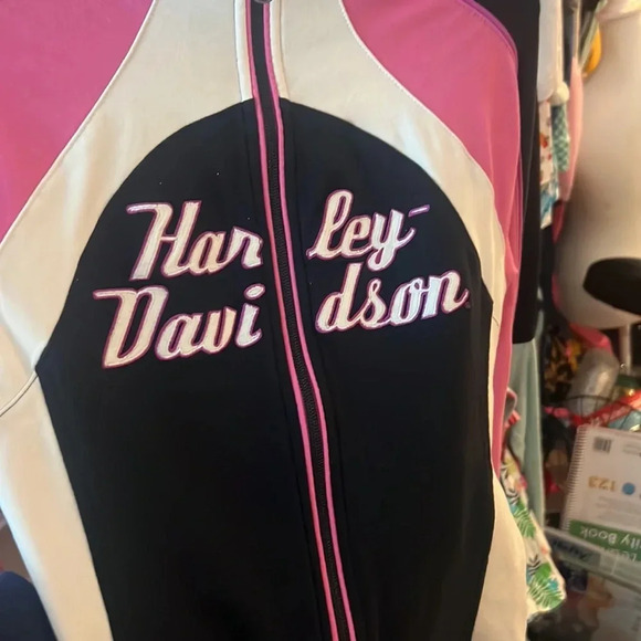 Harley Davidson zip-up jacket women’s size Small - Picture 4 of 5